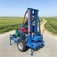 EB200 Foreuse de puits d'eau durable, machine de forage de sondages, diesel hydraulique, 100m 150m 200m, foreuses minières à vendre