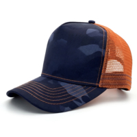 Casquette classique 5 panneaux à maille, ajustable avec boucle snapback, tendance, style camionneur, vente en gros, offre spéciale