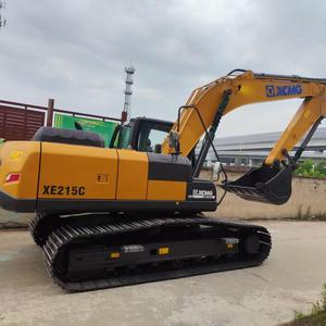 Excavadora de cadenas XE215C usada en buen estado, pocas horas de trabajo, máquina de excavación hidráulica de 21 toneladas, maquinaria de construcción - Product Image 1
