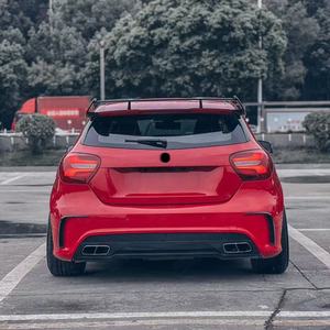 Les accessoires automatiques de <span class=keywords><strong>prix</strong></span> usine incluent le pare-chocs de voiture de jupe latérale de tuyau d'échappement de calandre pour la mise à niveau de la classe A W176 au style d'A45 <span class=keywords><strong>AMG</strong></span> - Product Image 5