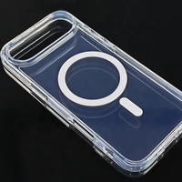 Coque de téléphone en TPU transparente magnétique antichoc de luxe personnalisée 17 Air pour iPhone 17 Air
