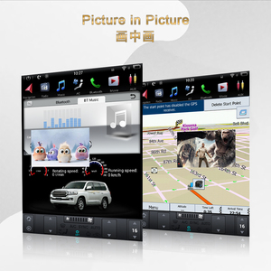 Estéreo para Auto <span class=keywords><strong>Android</strong></span> de 17 Pulgadas Ultra Ancho Estilo Tesla para Toyota Land Cruiser LC200 2008-2015, Monitor para Auto con CarPlay, <span class=keywords><strong>Android</strong></span> Auto y DSP - Product Image 4