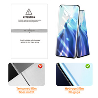 Lámina de Hidrogel PVC HD Antihuellas y Sin Burbujas de 0.125mm, Protector de Pantalla Flexible para Teléfono, Reloj y Cámara