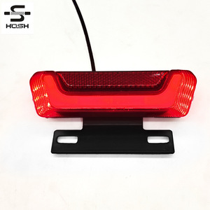 HOSH Bicycle Rear <b>Light</b> LED Waterproof <b>Flash</b> Electric Bike Tail <b>Light</b> Plastic Material - Product Image 3