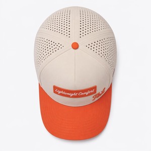 Gorra de 5 Paneles con Parche de Vinilo Tejido con Logotipo Personalizado al por Mayor, Gorra Impermeable de Alto Rendimiento, Fabricante de Gorras - Product Image 5