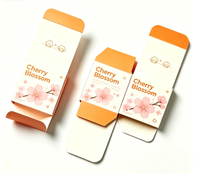 Boîtes en carton pliables personnalisées avec impression de marque sur mesure pour mini-cosmétiques, bibelots, artisanat, vente au détail et présentation de cadeaux