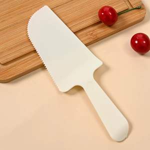 סיטונאי כלי עוגת פלסטיק חד פעמיים-סכיני עוגה אחת וחתך למסיבות יום הולדת - Product Image 5