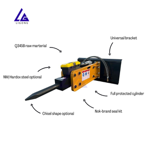 Marteau hydraulique pour mini-chargeuse : économique, haute qualité, le <span class=keywords><strong>meilleur</strong></span> choix pour les entrepreneurs et les entreprises de location - Product Image 2