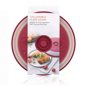 Produits populaires 2025 Produits pour la maison et la cuisine Couvercle alimentaire pliable Couvercle alimentaire en plastique pour micro-ondes - Product Image 5