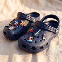 Achetez des décorations de chaussures en PVC souple et amusantes avec slogan PR, accessoires DIY, breloques pour coques de téléphone, ornements de chaussures sur le thème de la culture de Porto Rico