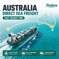 Fret maritime international vers l'Australie, agent d'expédition Amazon FBA, tri de fret LCL, livraison par coursier, support d'entrepôt, devis en 24h