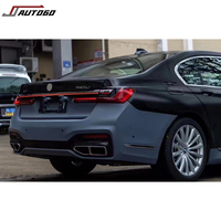 Kit carrosserie pour BMW 7 G12 mise à niveau vers G12 Lci MT pare-chocs avant arrière grille phare arrière jupe latérale capot garde-boue diffuseur tuyau