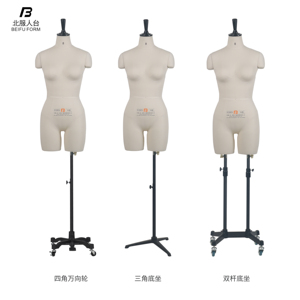 BEIFUFORM EE. UU. Forma estándar <span class=keywords><strong>Mujer</strong></span> Medio cuerpo con <span class=keywords><strong>piernas</strong></span> Mujeres Parte superior del cuerpo Torso Maniquí - Product Image 2