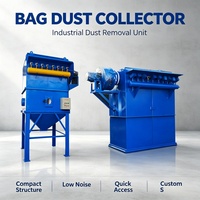 Système de filtration à sacs industriel à jet pulsé pour la purification des poussières dans les usines d'extrusion de briques d'argile