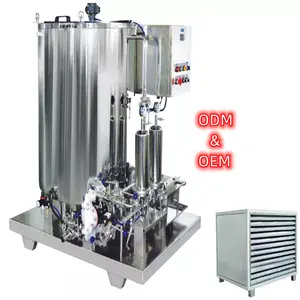 SUS304 Chilling Filter Freezing Perfume Making Machine For Commercial Perfume Mixing Machine