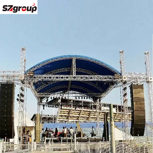 Professional Portable Aluminum Alloy Curved Roof Trusses with Spigot QC Team <strong>for</strong> Lighting Stage Event Trusses - Product Image 1