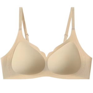 Áo ngực dệt với logo thạch cạnh trên cốc chỉ đơn giản là thu thập các cạnh vào trong và kéo lên cho phù hợp thoải mái - Product Image 5