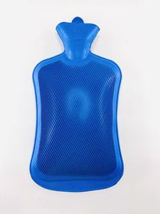 Sac à eau chaude en caoutchouc naturel Sac chaud en caoutchouc réutilisable PVC réutilisable avec housse en peluche 1000ml - Product Image 5