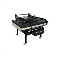 Presse à chaud industrielle 40x48 pouces (100x120 cm) manuelle grand format pour sublimation textile