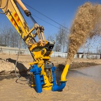 Pompe centrifuge à boue robuste en alliage de chrome, garantie deux ans, pour dragage de sable et de plage, haute résistance à l'usure