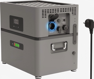 Batería Doméstica Enchufable 2400W AC, Apilable, IP65, Medidor de Energía Inteligente CAN <span class=keywords><strong>Zero</strong></span> Feed, Compatible con Shelly P1, Preparado para Tarifas Dinámicas - Product Image 3