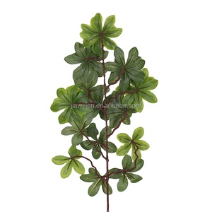 กิ่งไม้และใบไม้ประดิษฐ์ทำจากผ้าไหมสำหรับตกแต่งทำจากพลาสติกจากโรงงานอี้หวู่ - Product Image 2