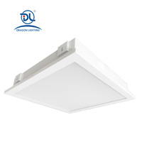 595X595 aucun clignotement 36W LED IP65 a enfoncé le voyant pour l'hôtel d'hôpital de supermarché
