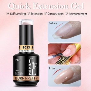 BORN PRETTY PRO Gel Constructor Biab de Color Sin HEMA de Bajo Calor para Extensión Rápida Gel UV Líquido Constructor en Botella para Construcción de Uñas - Product Image 4