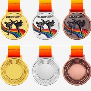 Manufacturer Wholesale Marathon Running <b>Basketball</b> Karate Soccer Football Metal Sports Medals Custom Taekwondo Medal Custom Logo - Product Image 4
