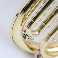 High Quality Alto Horn Gold Brass Body Eb Tone Alto Horn Brass Instrument Alto Horn