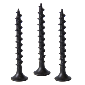 Vis de gypse à tête de clairon en phosphate noir Tornillos <span class=keywords><strong>Crs</strong></span> Vis pour cloison sèche pour métal - Product Image 1