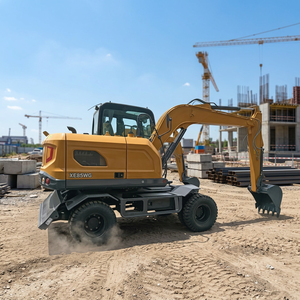 Vente Flash : Excavatrice Hydraulique sur Roues XE85WG de 8,5 Tonnes, Haute Performance et Fiable, Fourniture Directe d'Usine - Product Image 1