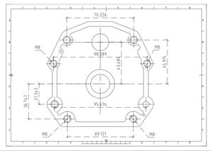 고토크 40RPM 비료 살포기 브러시드 기어드 모터 24V 12V 48V DC 전기 모터 800W 제로턴 잔디깎이 모터 - Product Image 4
