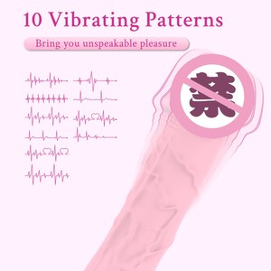 Jolly Space OEM realista Premium silicona adulto juguete consolador vibrador para el placer de las mujeres diseño Original masturbador - Product Image 2