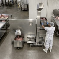 Broyeur à viande automatique à haut rendement, prix d'usine, avec une capacité de 300-5000 kg/h pour les usines de transformation de la viande