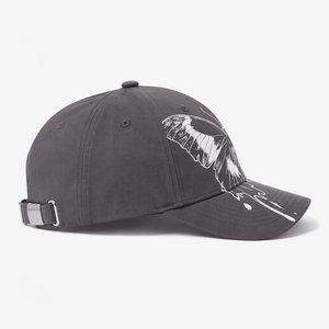 Casquette de baseball premium 6 panneaux en mélange de polyester, impression personnalisée par transfert thermique, motif animal, dos en maille, fermeture réglable, unisexe - Product Image 3