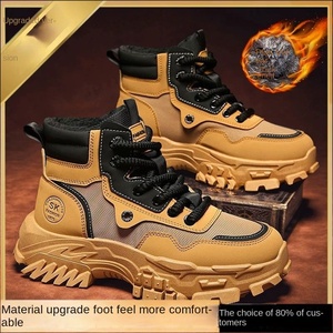 <span class=keywords><strong>Botas</strong></span> de Nieve Casuales Deportivas <span class=keywords><strong>para</strong></span> <span class=keywords><strong>Hombre</strong></span>, Forradas de Felpa, Gruesas, <span class=keywords><strong>para</strong></span> Adolescentes, con Suela Gruesa, Impermeables, Resistentes al <span class=keywords><strong>Frío</strong></span>, Cálidas, de Algodón - Product Image 5