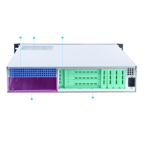 Sy221 OEM/ODM 2U550 Servidor Chasis Montaje en <span class=keywords><strong>rack</strong></span> Caja de computadora industrial hasta 8*3,5 "HDD ATX Board Chasis de servidor industrial - Product Image 1