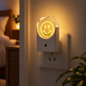 Veilleuse LED à brancher directement, capteur de lumière, blanc chaud, pour chambre, couloir, décoration intérieure - Product Image 4