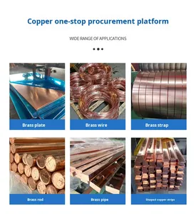 고순도 99.9% 순수 구리 봉 C10200/C12000/C12200 C11000 원형 황동 구리 바 구리 봉 - Product Image 5