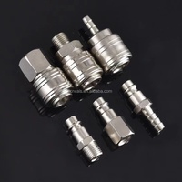 Raccord rapide pneumatique de type allemand en acier au carbone série Euro G1/4 BSPP pour tuyau d'air