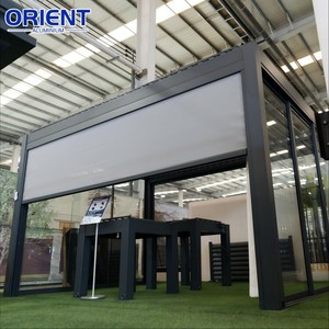 <span class=keywords><strong>Pergola</strong></span> weifang en aluminium d'orient d'aluminium d'alliage d'aluminium enduite par poudre extérieure facilement assemblée Offre Spéciale motorisée 4.5m * 3.5m - Product Image 5