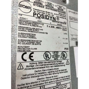 STOBER SDS4011 SDS4021 SDP4000 Drive - Équipement industriel en aluminium et plastique - Garantie de 3 mois - Product Image 5