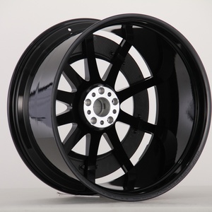 Jantes en alliage Wheelshome 8124F-<span class=keywords><strong>Carbon</strong></span> haute performance 22/23/24 pouces décalées 5-112 avec 66,56 noir + carbone pour <span class=keywords><strong>BBS</strong></span> - Product Image 6