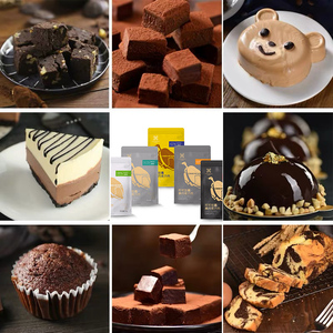 Bơ ca cao nguyên chất 55% 75% số lượng lớn 1kg sô cô la đen và trắng nguyên liệu tấm đồng xu đổ và nướng nguyên liệu - Product Image 5