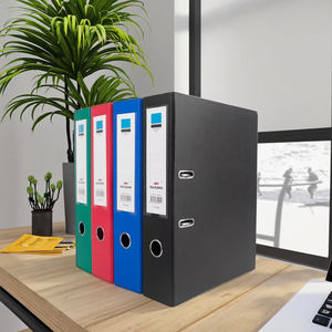 Direct Factory Sale High Quality Large Capacity Customized FC Paper Box <strong>File</strong> Folder Lever Arch Design For Office &amp; School Use - Product Image 2