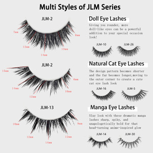 Nouveaux Cils en Grappe Personnalisés, Autocollants, Pré-Collés, Longue Durée, Imperméables, Cils à Appliquer - Product Image 5