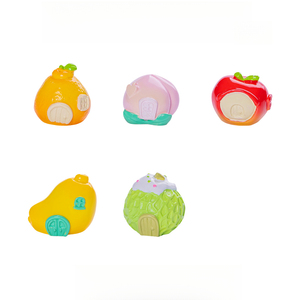 KI zhuojing - Adornos de Resina en Miniatura para Decoración DIY, Diseño de Casa de Frutas de Dibujos Animados, Piezas Desmontables - Product Image 5