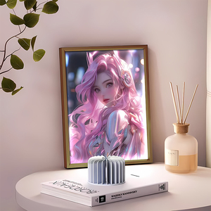 Pop Rap artiste LED tricolore lumière Art <span class=keywords><strong>d</strong></span>éco Design <span class=keywords><strong>d</strong></span>écoration suspendue excellente idée cadeau pour les amis pour salon <span class=keywords><strong>chambre</strong></span> - Product Image 4