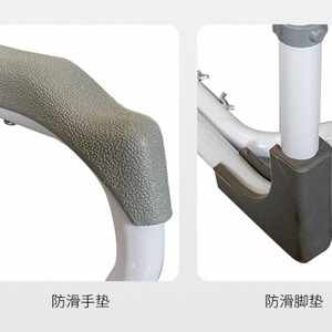 Toilet <b>Grab</b> <b>Bar</b> 360 Degree Adjustable Anti Slip For Elderly Safety Support Handrail With Rotating Clamp Fixation - Product Image 4